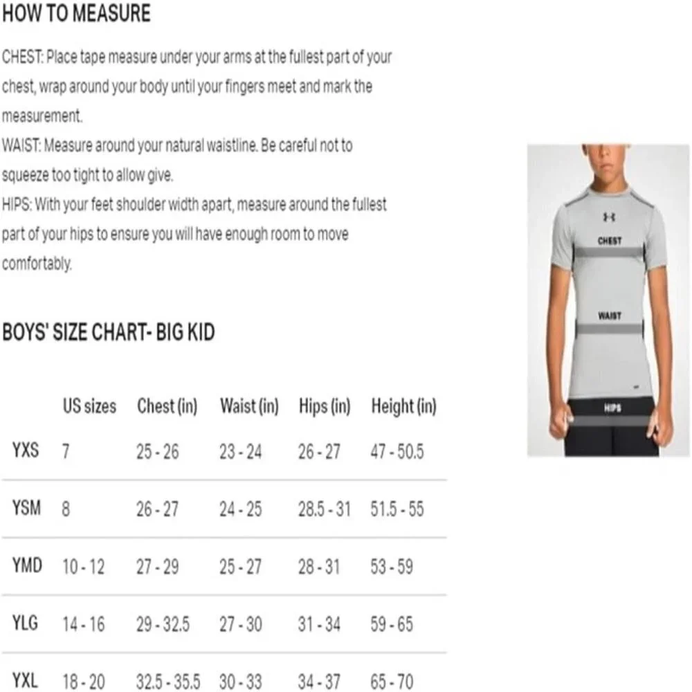 Under Armour Boys' HeatGear Armour Fitted Shorts Black/Pitch Gray Youth XSmall